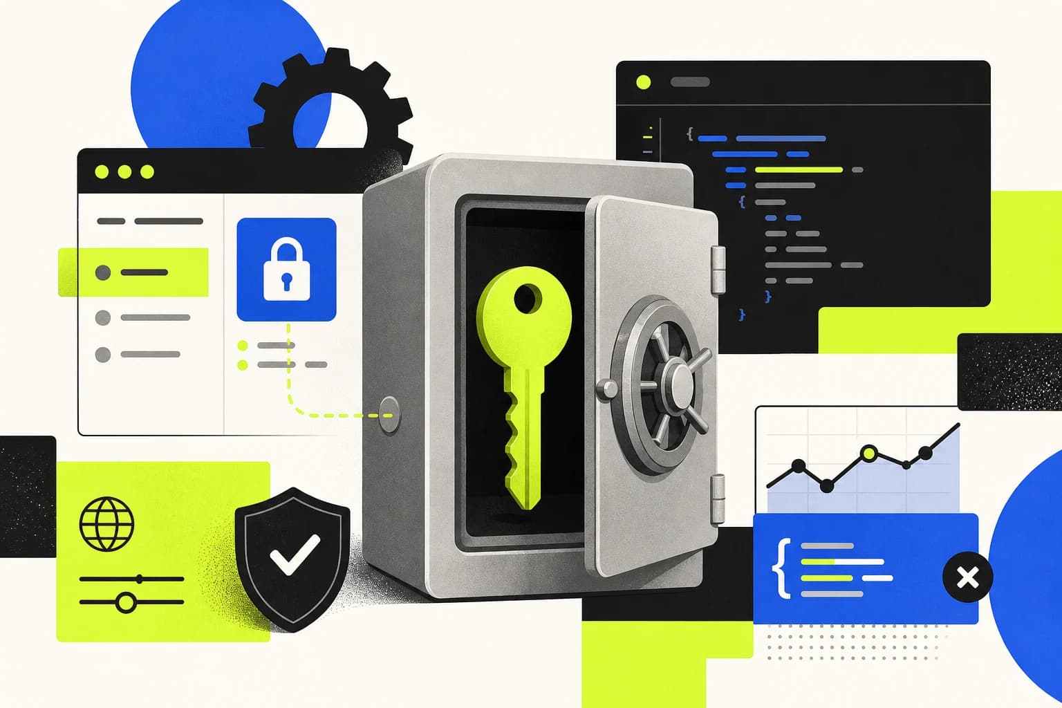Настройка API-ключа в Postman Vault для авторизации запроса